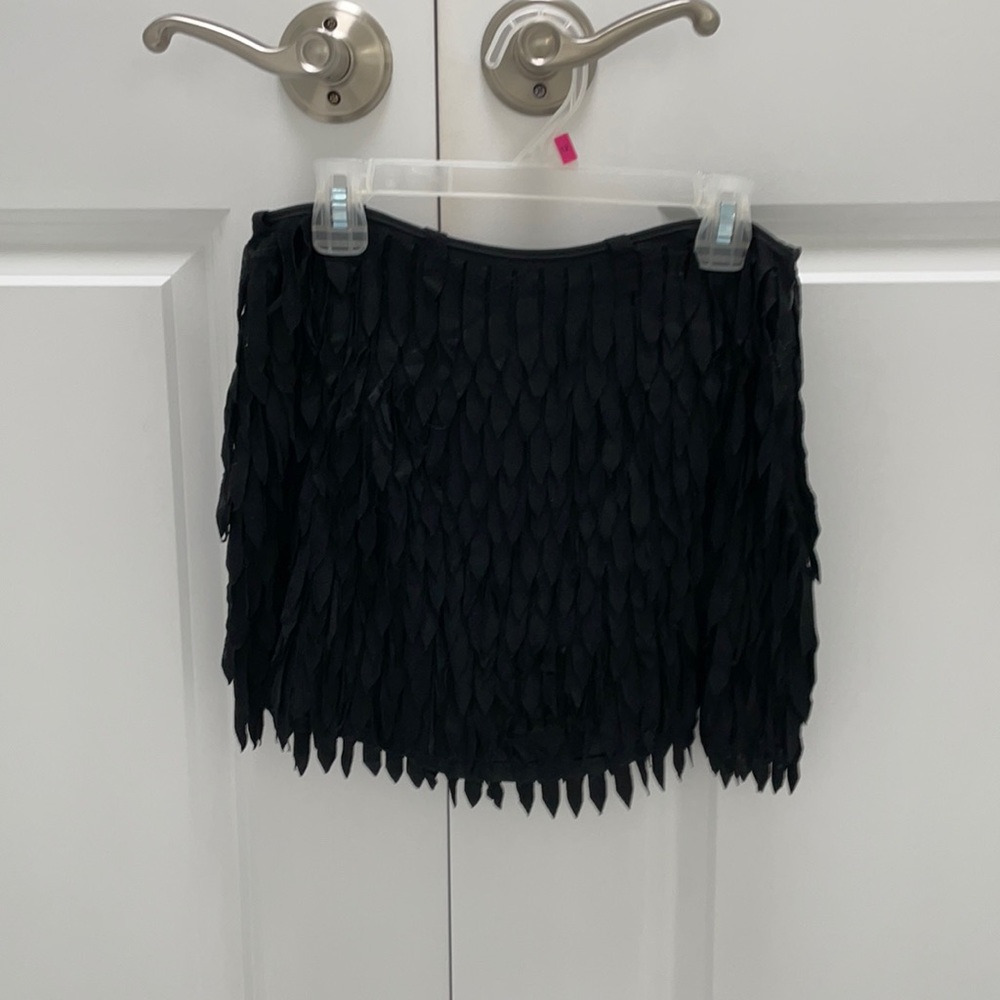 BeBe black mini skirt size xxs NWT